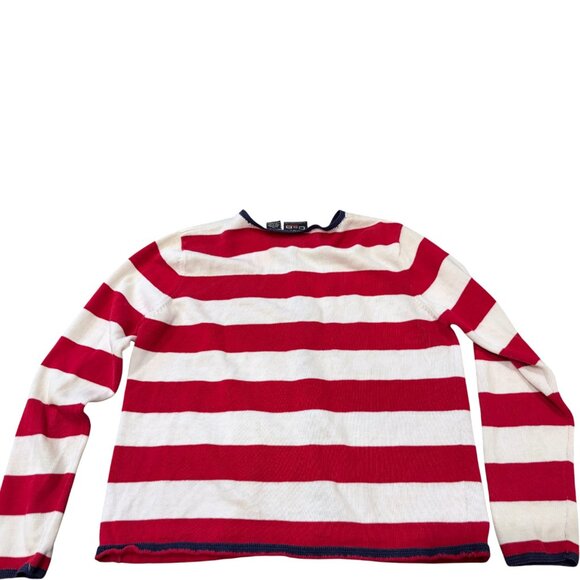 Vintage American Flag 4th of July Cardigan - Picture 2 of 5